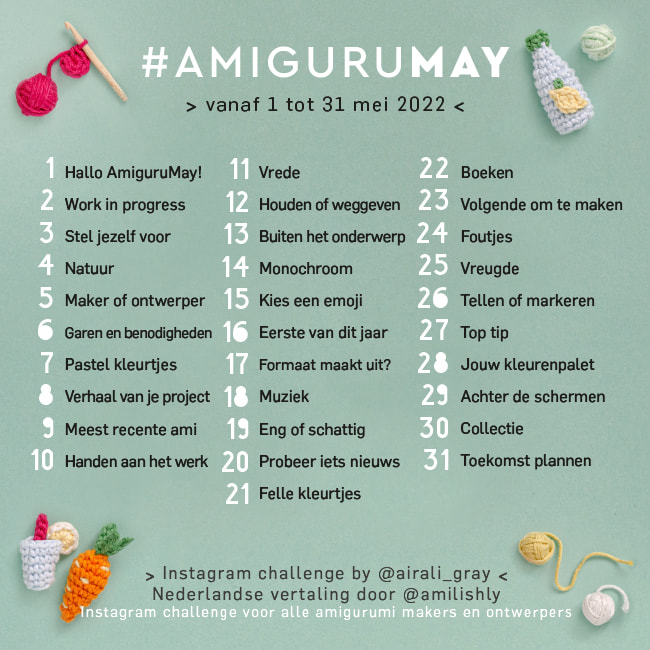 Amigurumay 2022 (Nederlandse lijst)